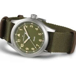 Hamilton Khaki Field Verde Cuarzo 38mm