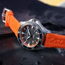 Hamilton Khaki Navy Scuba Naranja Automatico 40 mm