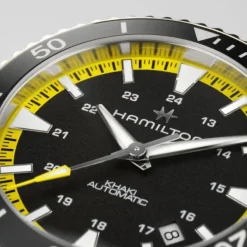 Hamilton Khaki Navy Scuba Amarillo Automatico 40 mm