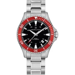 Hamilton Khaki Navy Scuba Rojo Automatico 40 mm