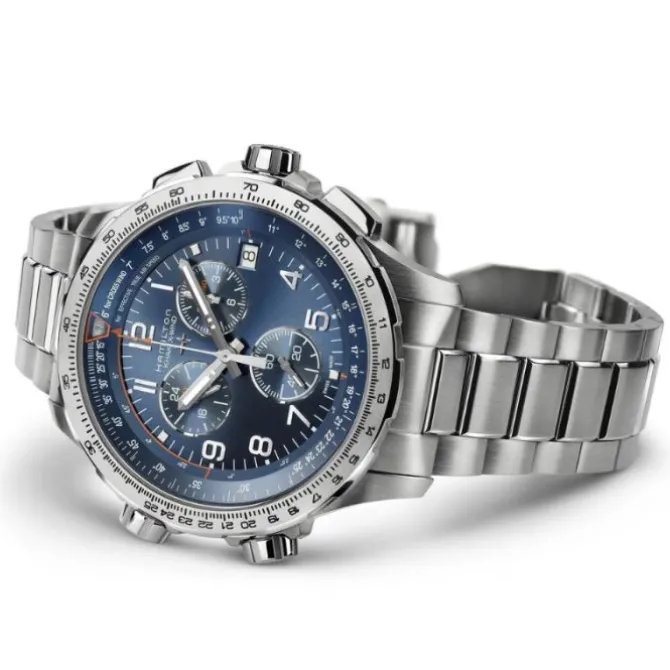 Hamilton Khaki X-Wind GMT Chonograph Cuarzo 46 mm