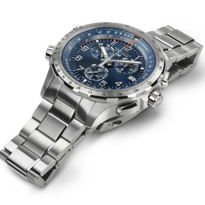 Hamilton Khaki X-Wind GMT Chonograph Cuarzo 46 mm