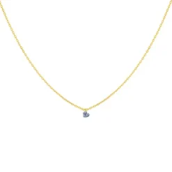 La Brune & La Blonde 360º collar diamante corazon 0.15 quilates