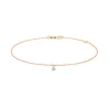 La Brune & La Blonde 360º pulsera oro rosa diamante 0.07 quilates