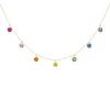 La Brune & La Blonde Confetti Rainbow 7 piedras 2 quilates