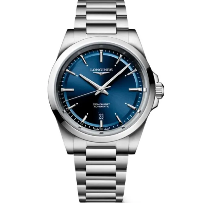 Longines Conquest Automatico Azul 41mm