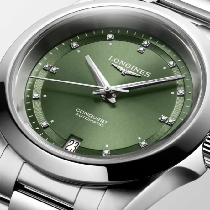 Longines Conquest Automático Diamantes 34mm