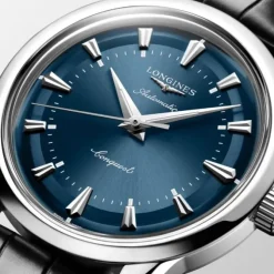 Longines Conquest Heritage 38mm Automatico Azul
