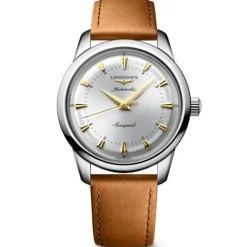 Longines Conquest Heritage 40 mm Automático Esfera Plateada