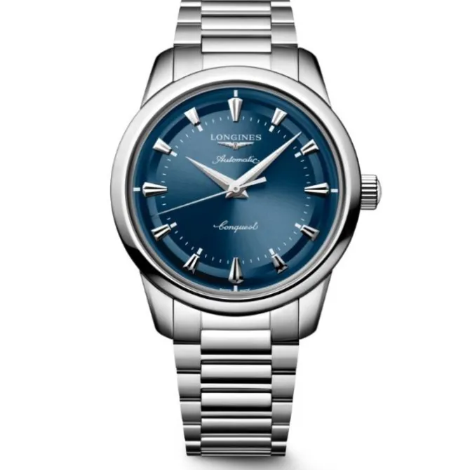 Longines Conquest Heritage 40 mm Automatico Azul