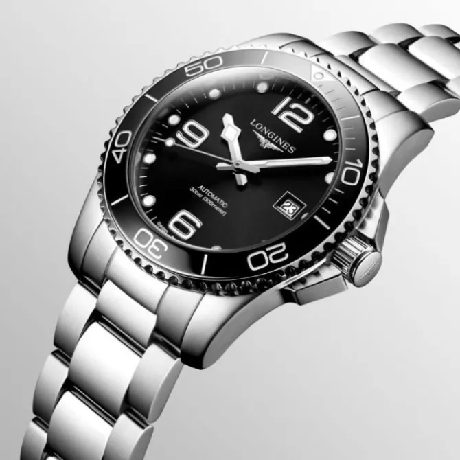 Longines HydroConquest Automatico 43 mm Negro L3.782.4.56.6