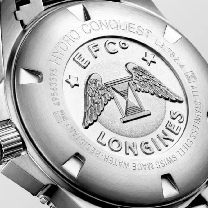 Longines HydroConquest Automatico 43 mm Negro L3.782.4.56.6
