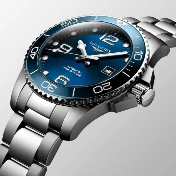 Longines HydroConquest Automático Azul 43 mm L3.782.4.96.6