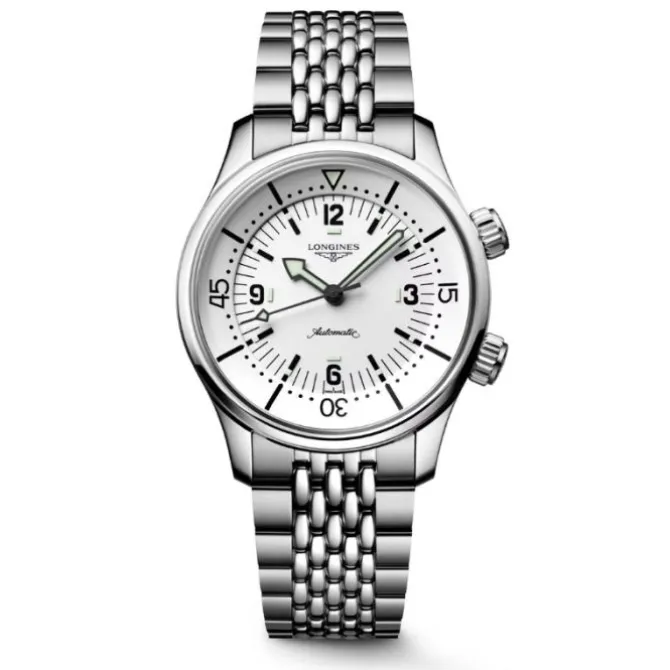 Longines Legend Diver Automatico Blanco 39 mm