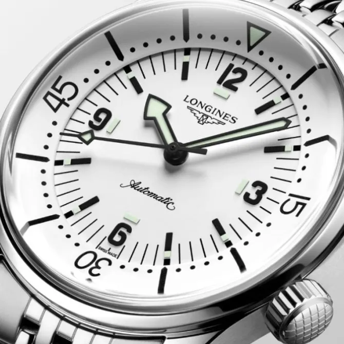 Longines Legend Diver Automatico Blanco 39 mm
