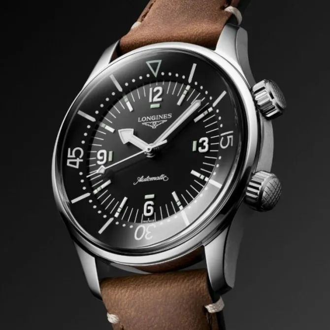 Longines Legend Diver Automatico Cuero 39mm