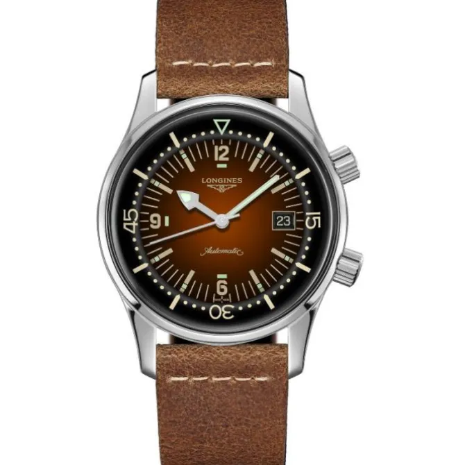 Longines Legend Diver Automático 42 mm Marrón