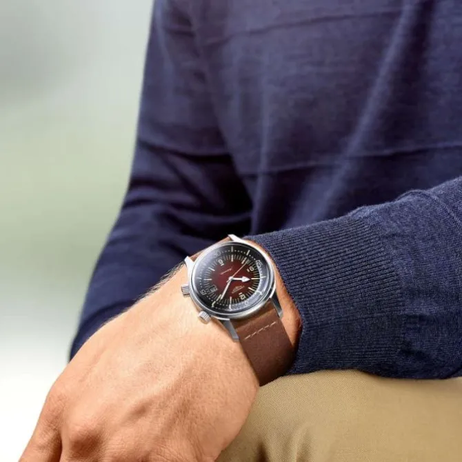 Longines Legend Diver Automático 42 mm Marrón