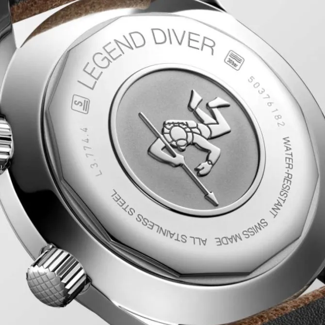 Longines Legend Diver Automático 42 mm Marrón