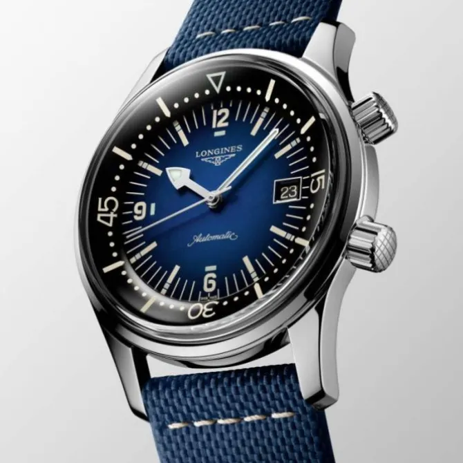 Longines Legend Diver Automático 42 mm Esfera Azul