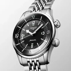Longines Legend Diver 39mm Automatico Negro