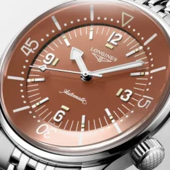 Longines Legend Diver 39mm Automatico Marron