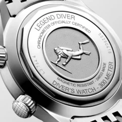 Longines Legend Diver 39mm Automatico Marron