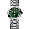 Longines PrimaLuna 30.5 mm Cuarzo Verde Fase Lunar
