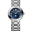 Longines PrimaLuna 30.5 mm Cuarzo Fase Lunar Azul