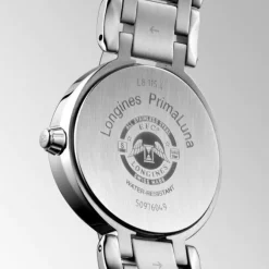 Longines PrimaLuna 30.5 mm Cuarzo Fase Lunar Azul