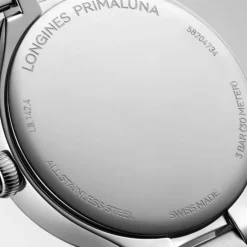 Longines PrimaLuna 30 mm Cuarzo Esfera Plateada