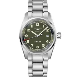 Longines Spirit Automatico 40 mm Verde L3.810.4.03.6