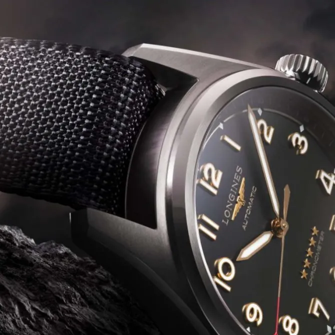 Longines Spirit Automatico 42 mm Titanio