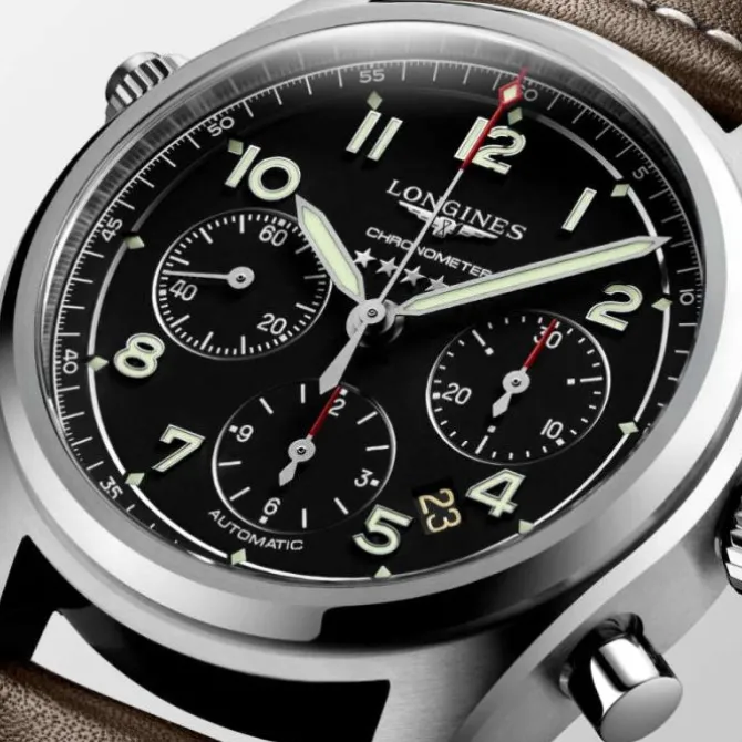 Longines Spirit Cronografo Automatico 42 mm L3.820.4.53.0