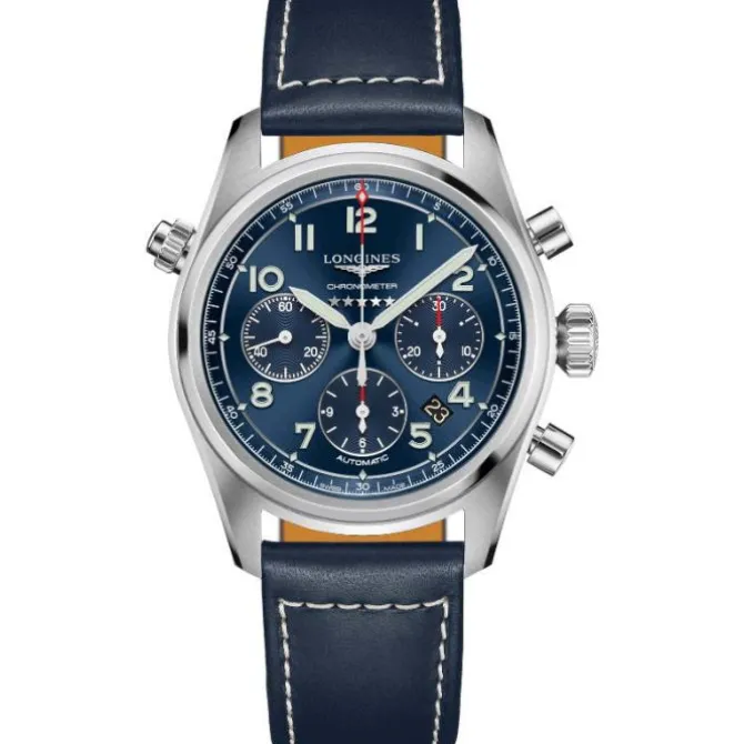 Longines Spirit Cronografo Automatico 42 mm L3.820.4.93.0