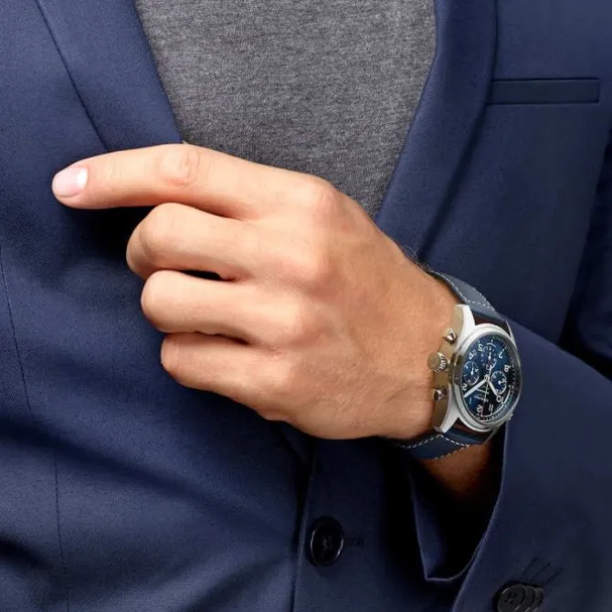 Longines Spirit Cronografo Automatico 42 mm L3.820.4.93.0