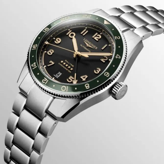 Longines Spirit Zulu Time GMT Automatico 39mm