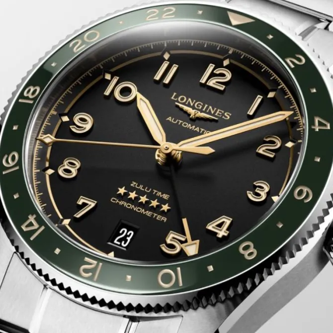 Longines Spirit Zulu Time GMT Automatico 39mm