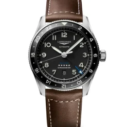 Longines Spirit Zulu Time GMT Automatico Negro 42mm