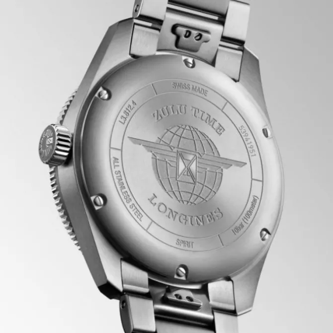 Longines Spirit Zulu Time GMT 42mm L3.812.4.53.6