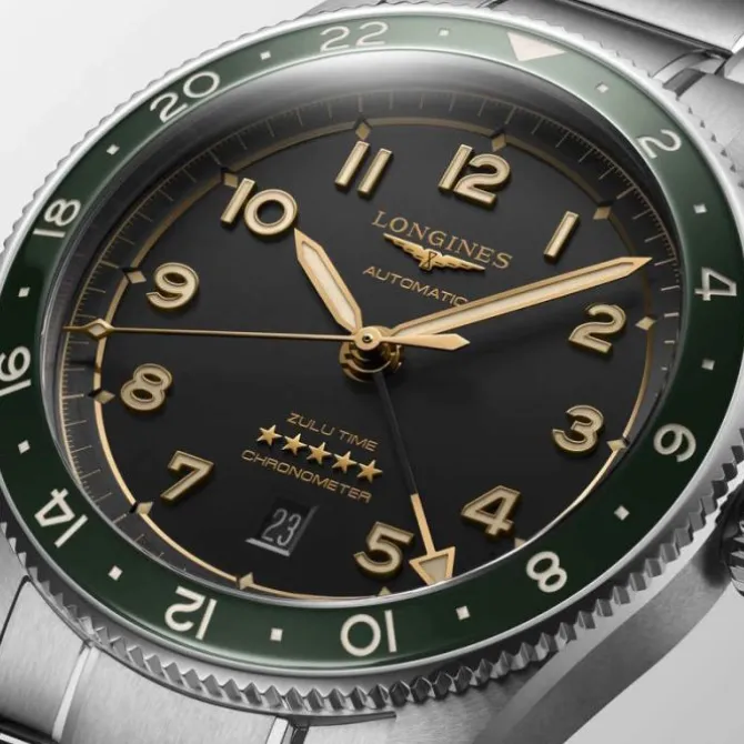 Longines Spirit Zulu Time GMT 42mm L3.812.4.63.6