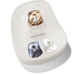 Mattioli Puzzle Kit anillo oro rosa MAN054R012