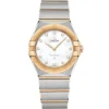 OMEGA Constellation Cuarzo Acero & Oro Amarillo Diamantes 28 mm