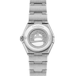 OMEGA Constellation Manhattan Cuarzo Esfera Negra 28 mm 131.10.28.60.06.001