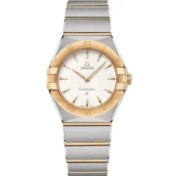 OMEGA Constellation Manhattan Acero y Oro Amarillo 28mm