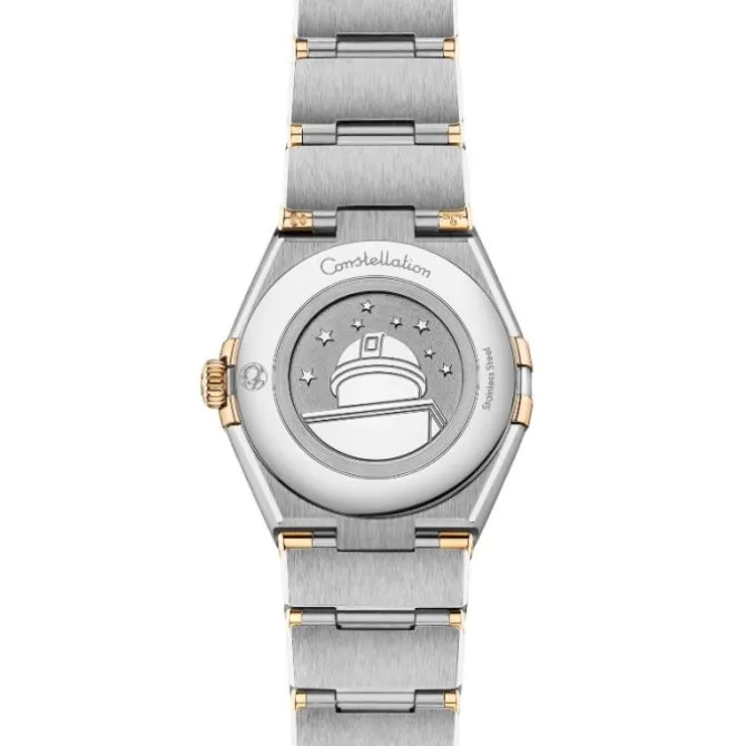 OMEGA Constellation Manhattan Acero y Oro Amarillo 28mm