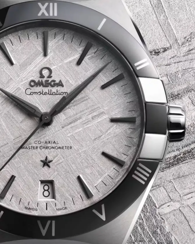 OMEGA Constellation Meteorito Gris 41mm