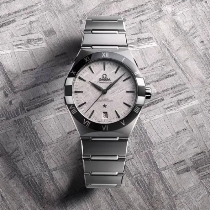 OMEGA Constellation Meteorito Gris 41mm