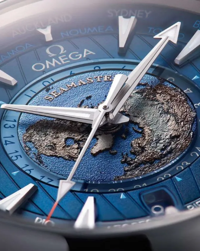 OMEGA Seamaster Aqua Terra 150M Worldtimer GMT 43 mm 220.10.43.22.03.001