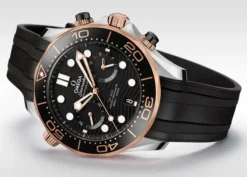 OMEGA Seamaster Diver 300M Cronografo 44 mm Oro Sedna 210.22.44.51.01.001